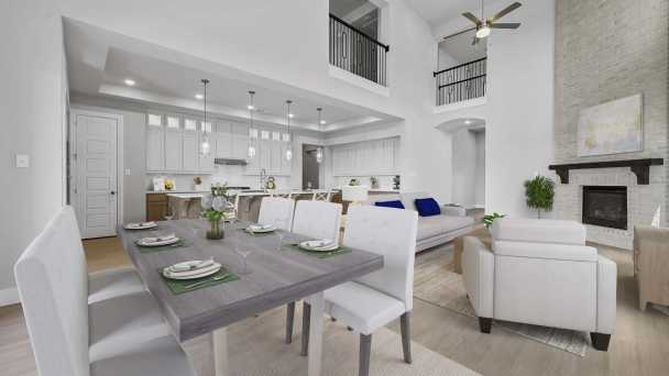 Kitchen/Family Room/Dining Room