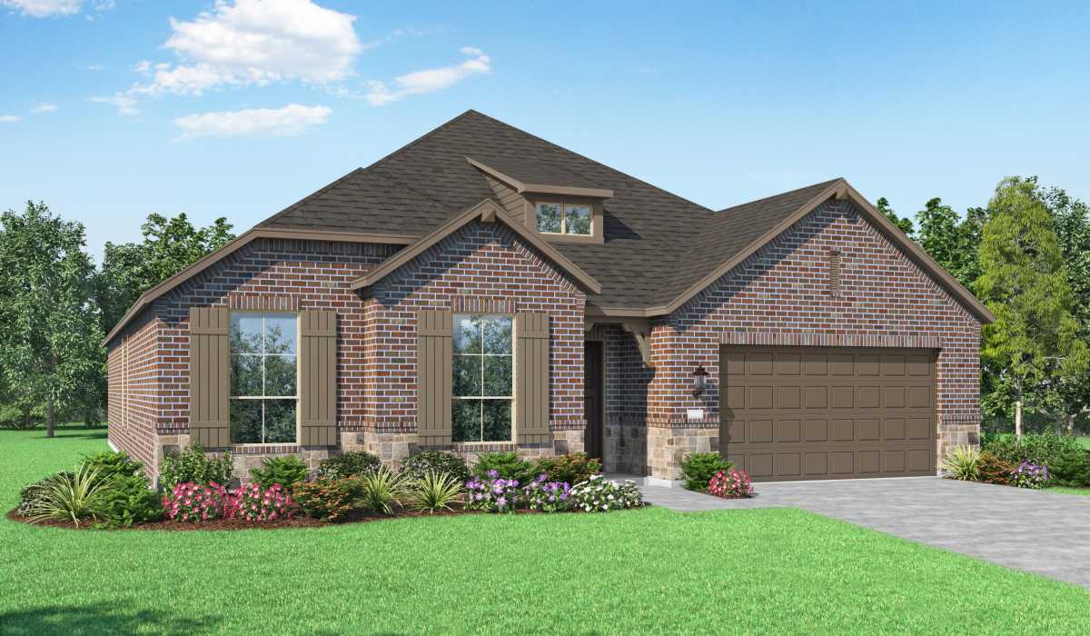 New Home Plan Chesterfield in Conroe, TX 77302