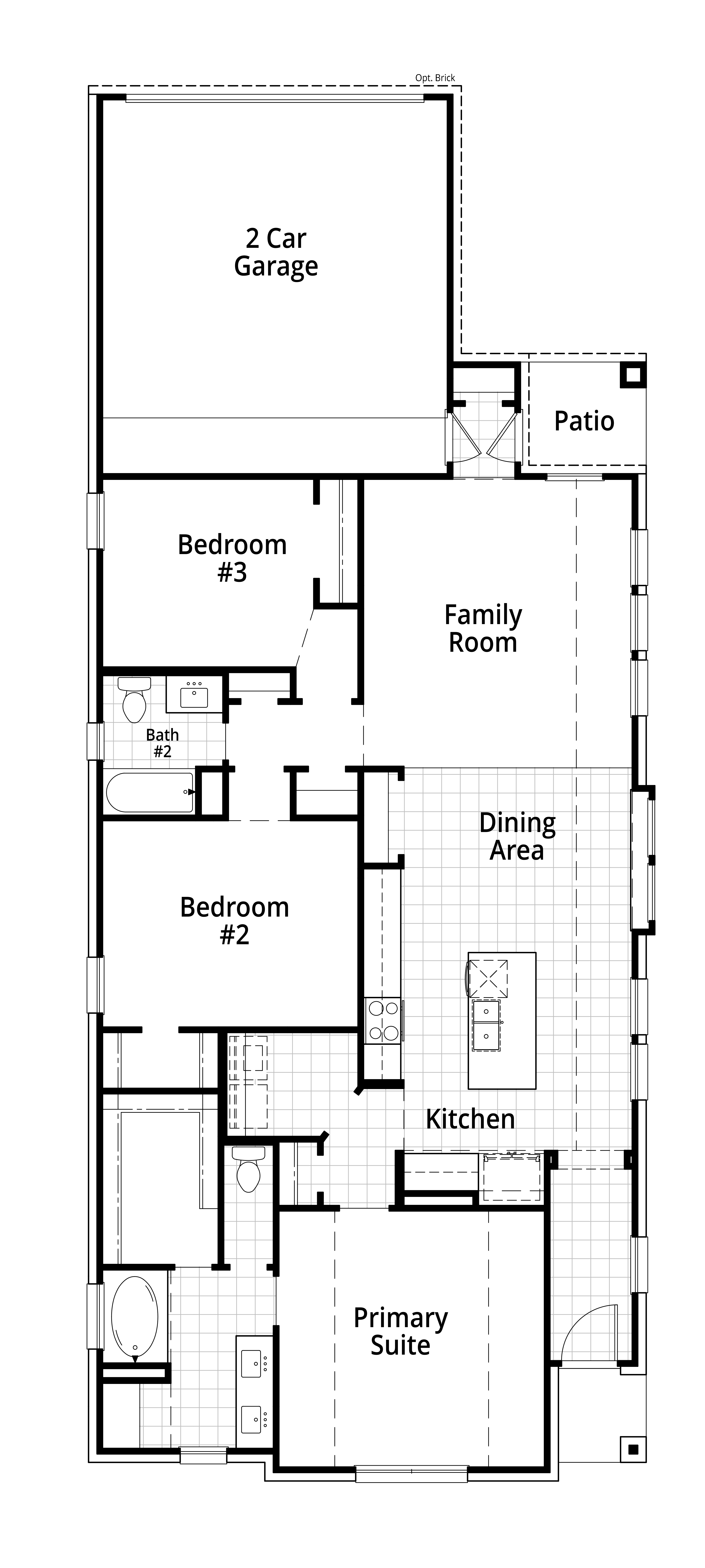 Grayson floor plan drawing