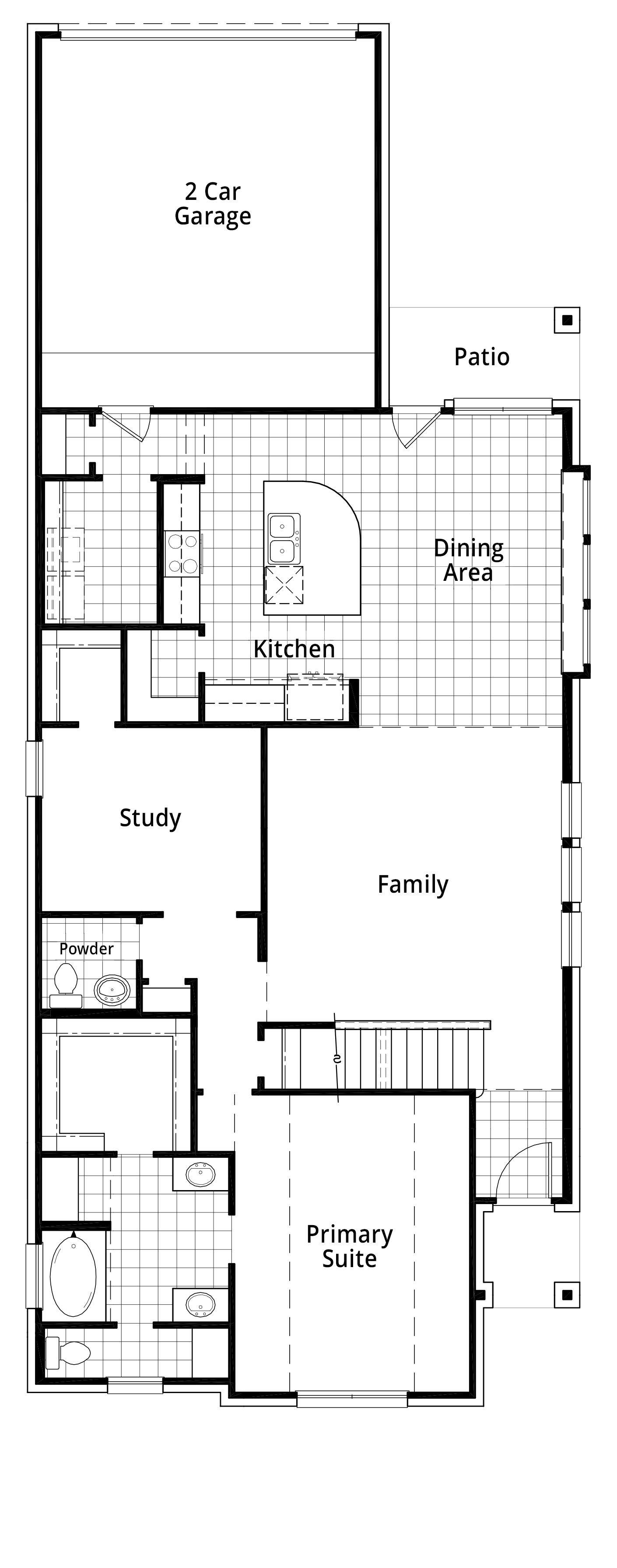 Warrenton floor plan drawing