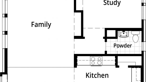 Downstairs Floor Plan