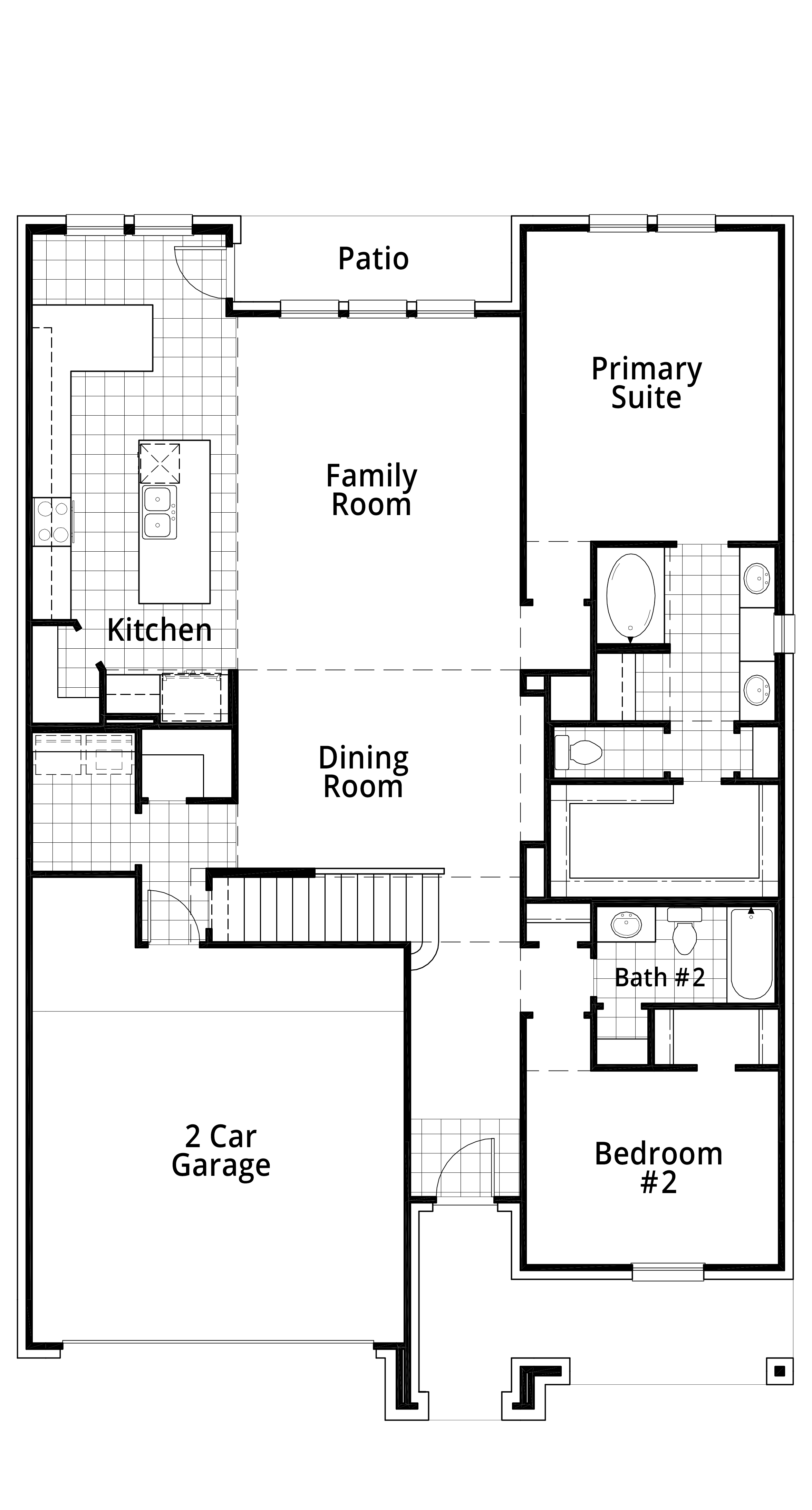 Westbury floor plan drawing