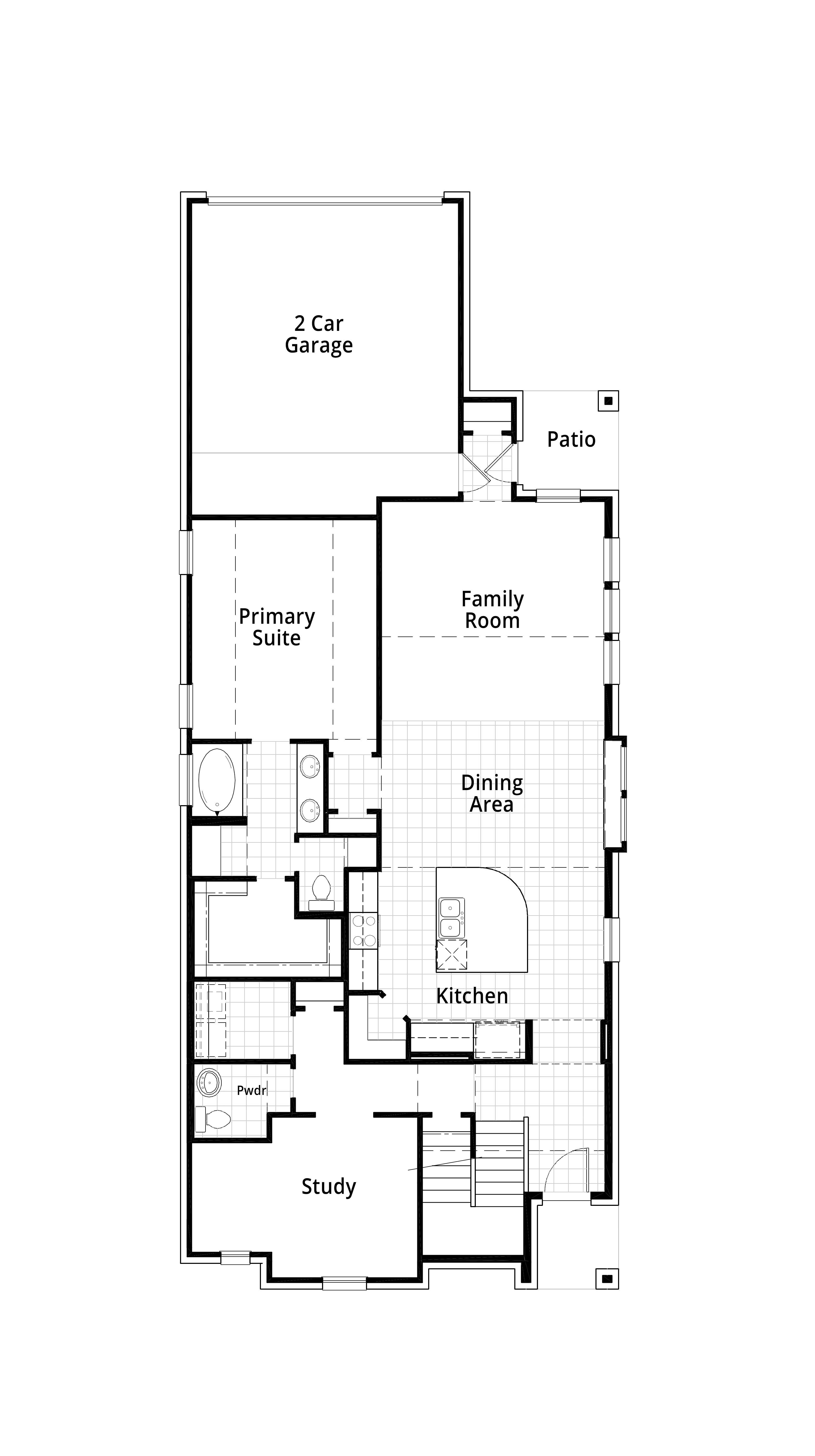 Lynnwood floor plan drawing