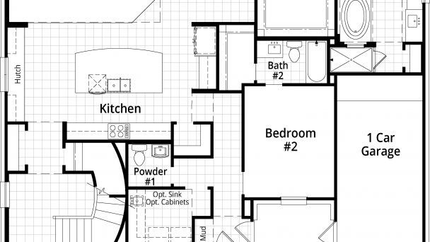 Downstairs Floor Plan