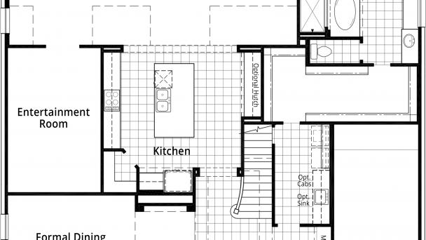 Downstairs Floor Plan