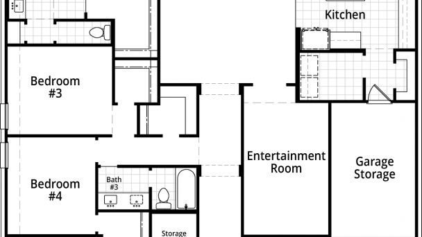 Downstairs Floor Plan