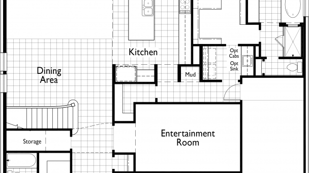 Downstairs Floor Plan