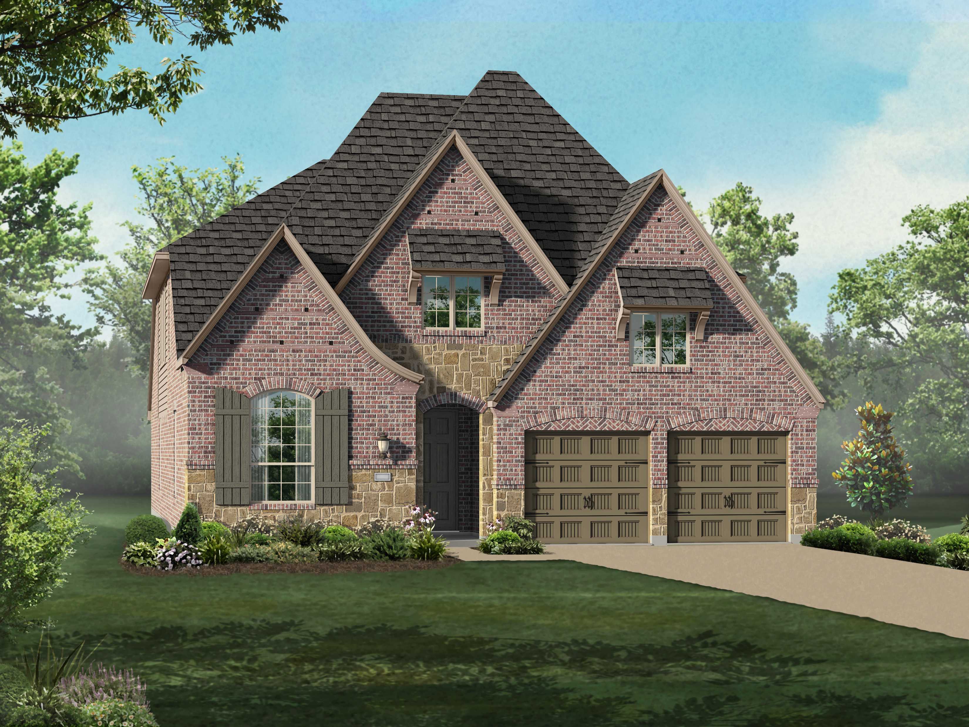 New Home Plan 557h In Fulshear Tx 77441, Ramon’s Landscaping