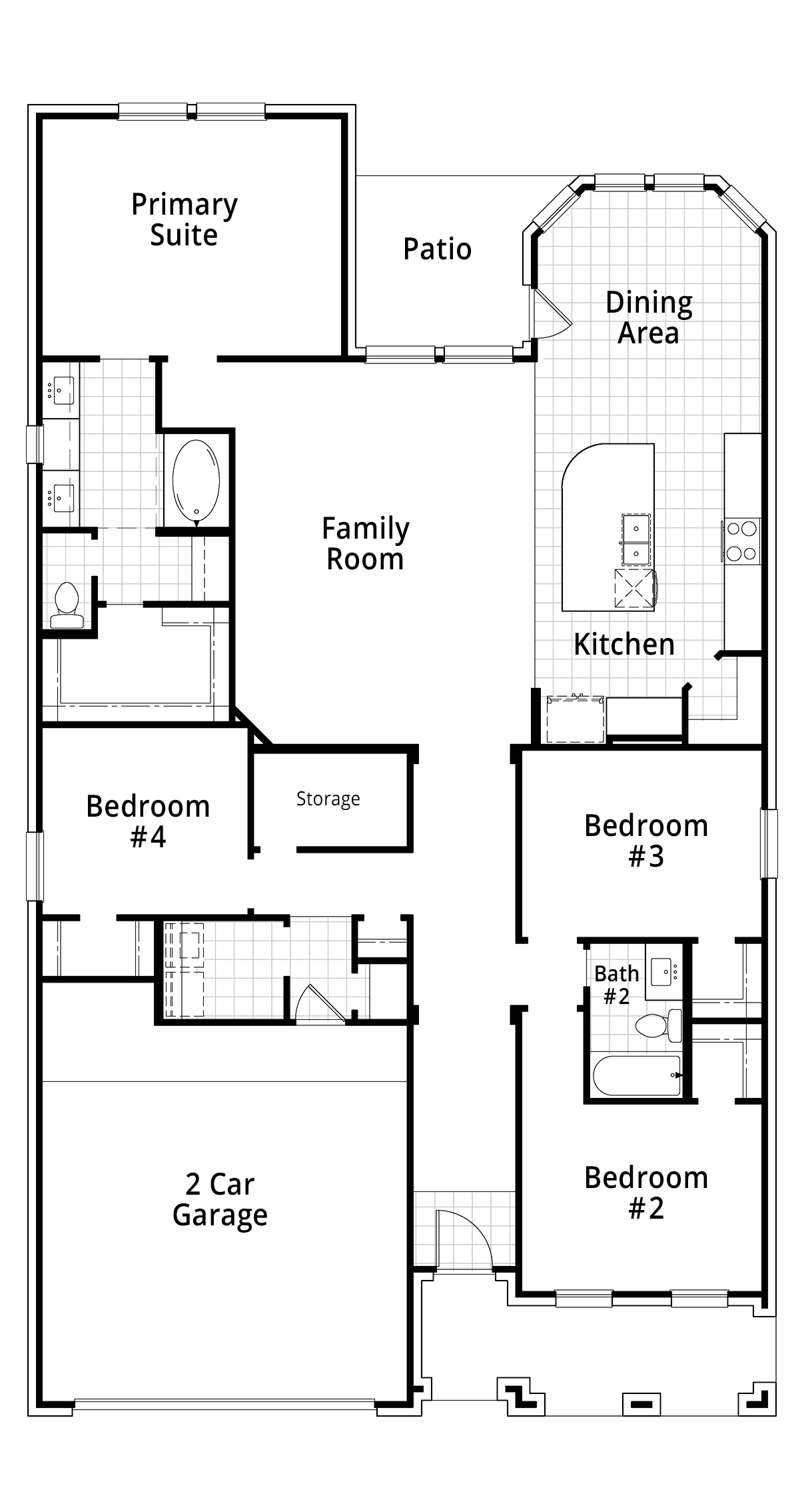 Amberley floor plan drawing