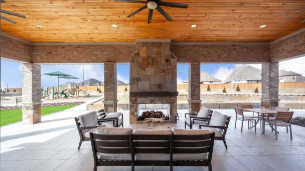 Club House Outdoor Living Area