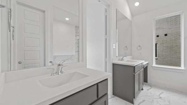 Representative Primary Bathroom - some options shown <span data-tooltip tabindex=
