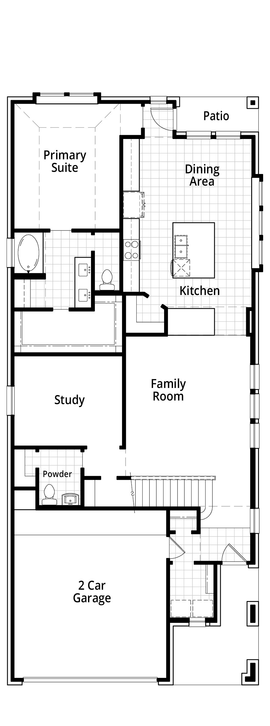 Everleigh floor plan drawing