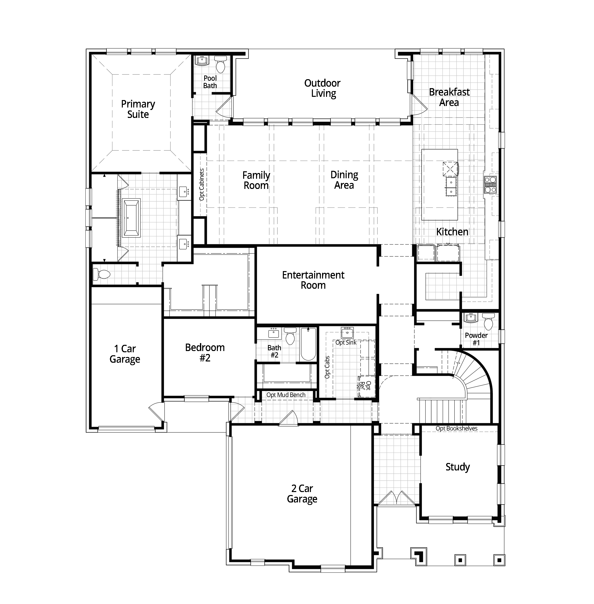 Varese floor plan drawing
