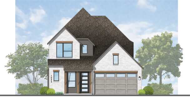 Representative Elevation - some options shown <span data-tooltip tabindex=