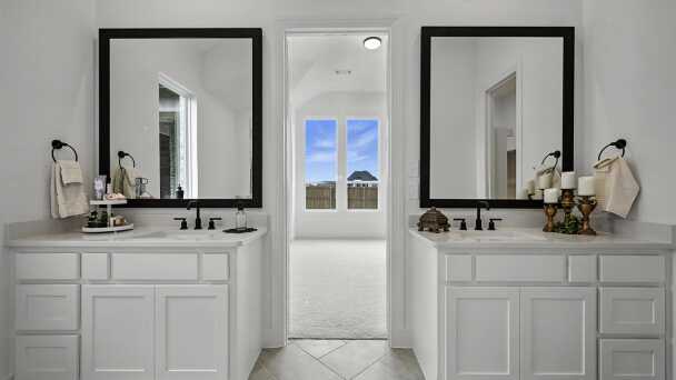 Representative Primary Bathroom - some options shown <span data-tooltip tabindex=