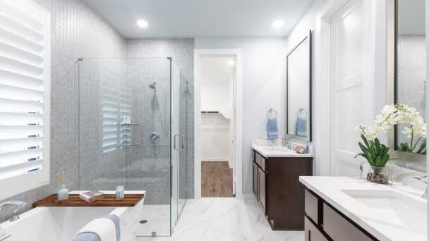 Representative Primary Bathroom - some options shown <span data-tooltip tabindex=
