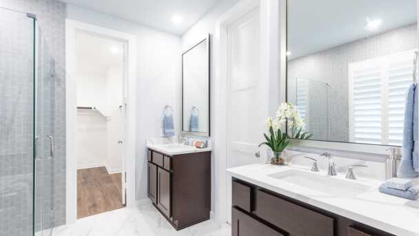 Representative Primary Bathroom - some options shown <span data-tooltip tabindex=