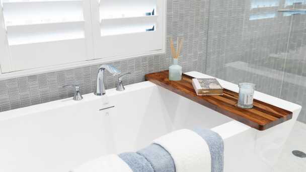 Representative Primary Bathroom - some options shown <span data-tooltip tabindex=