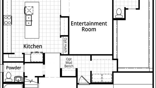 Downstairs Floor Plan