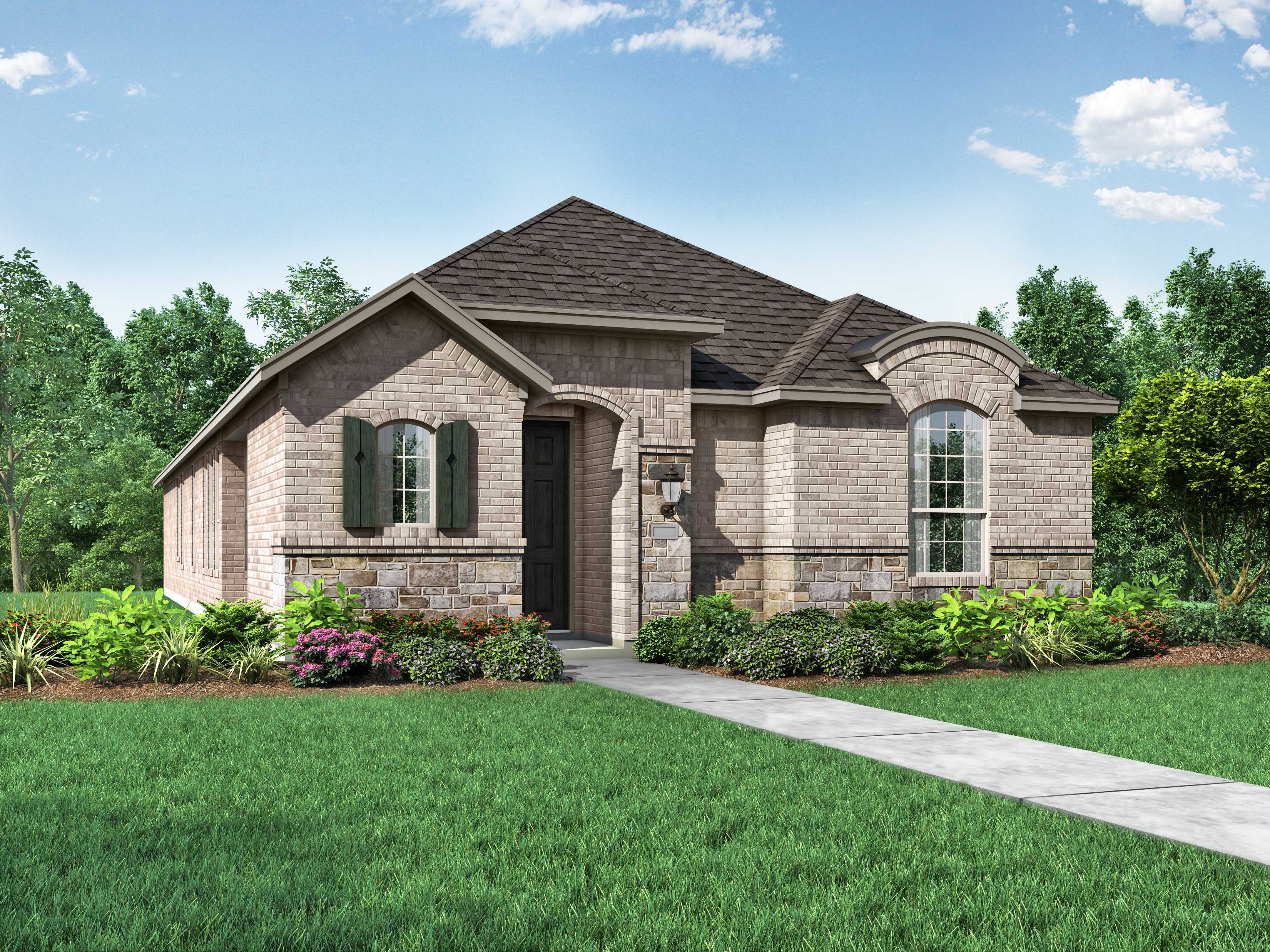 New Home Plan 301 in McKinney, TX 75071