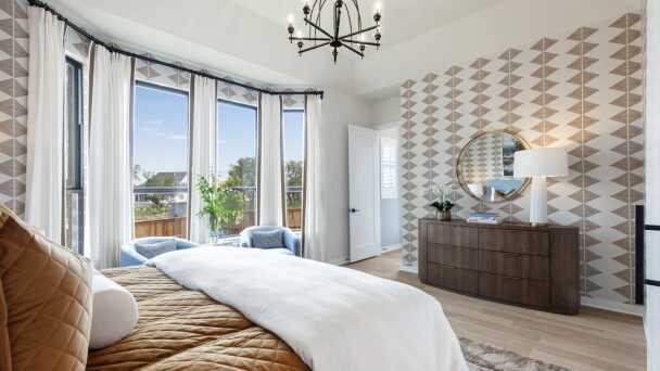 Representative Primary Bedroom - some options shown <span data-tooltip tabindex=