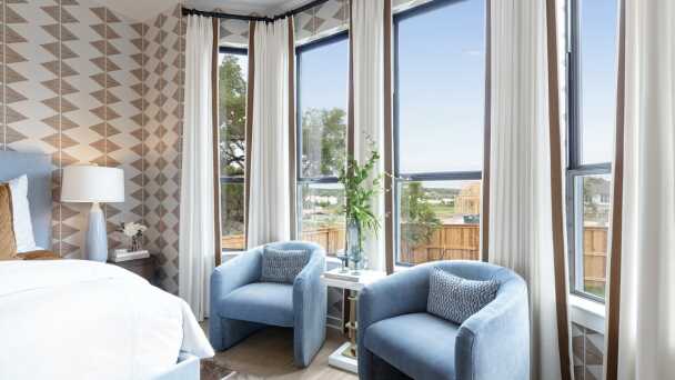 Representative Primary Bedroom - some options shown <span data-tooltip tabindex=