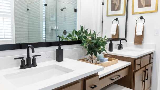 Representative Primary Bathroom - some options shown <span data-tooltip tabindex=