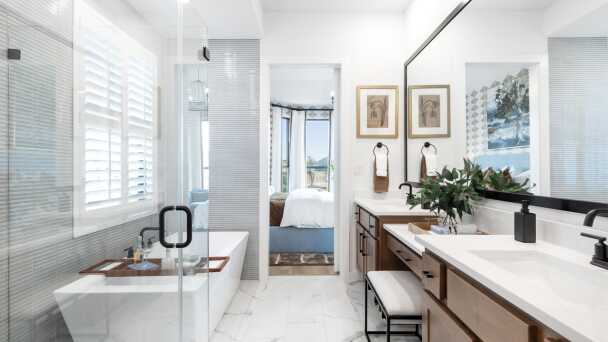 Representative Primary Bathroom - some options shown <span data-tooltip tabindex=