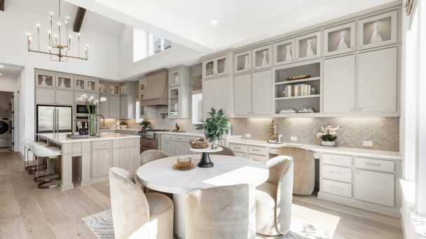 Representative Breakfast Nook - some options shown <span data-tooltip tabindex=