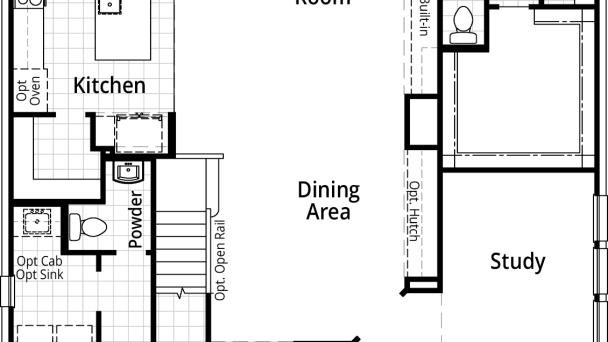Downstairs Floor Plan