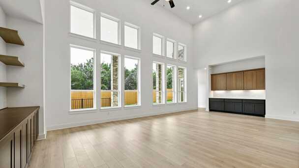 Representative Family Room/Dining Room - some options shown <span data-tooltip tabindex=