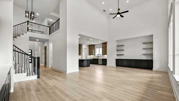 Representative Family Room/Dining Room - some options shown <span data-tooltip tabindex=