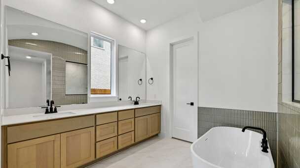 Representative Primary Bathroom - some options shown <span data-tooltip tabindex=