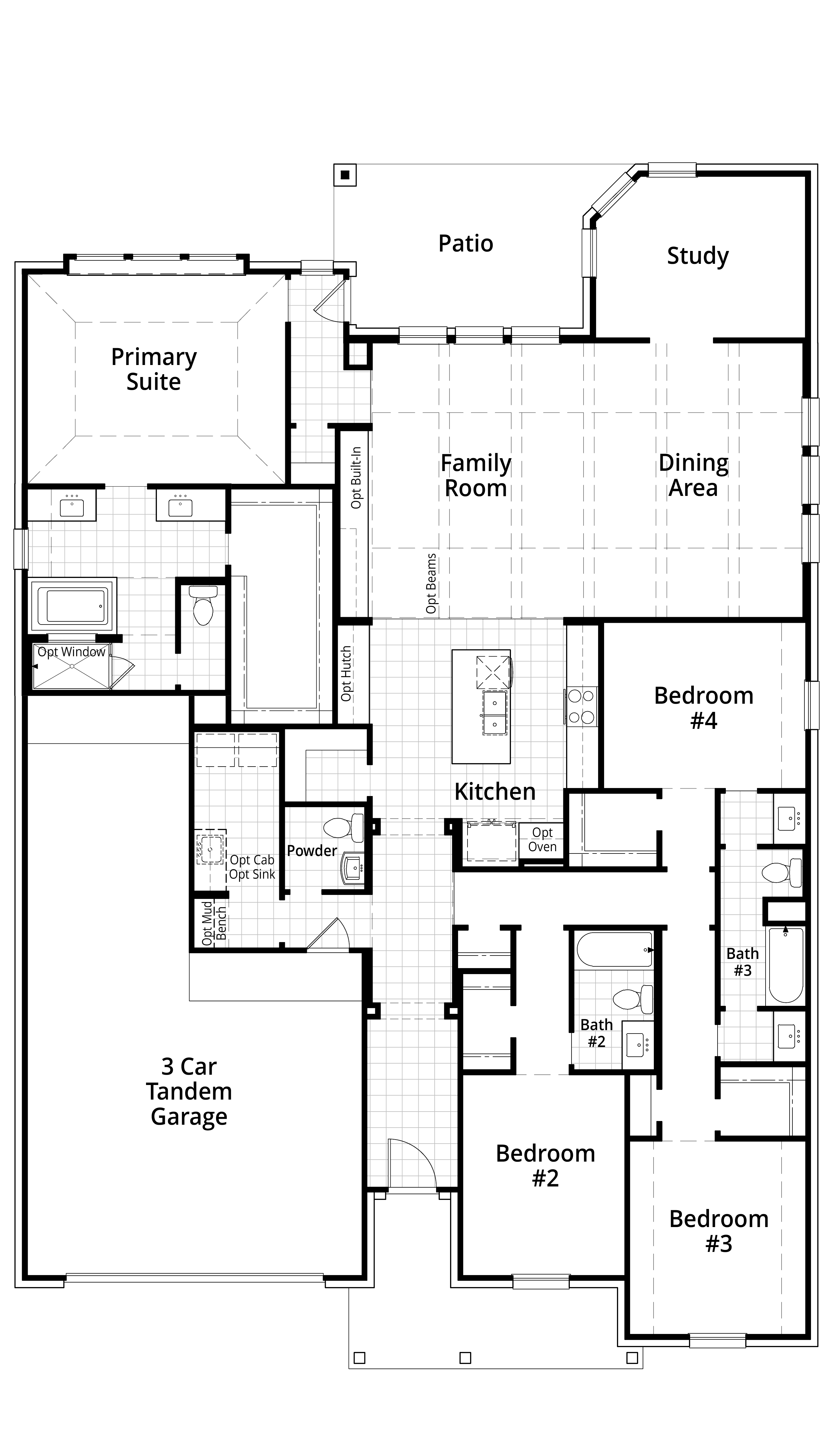 Appleton floor plan drawing