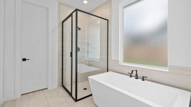 Representative Primary Bathroom - some options shown <span data-tooltip tabindex=