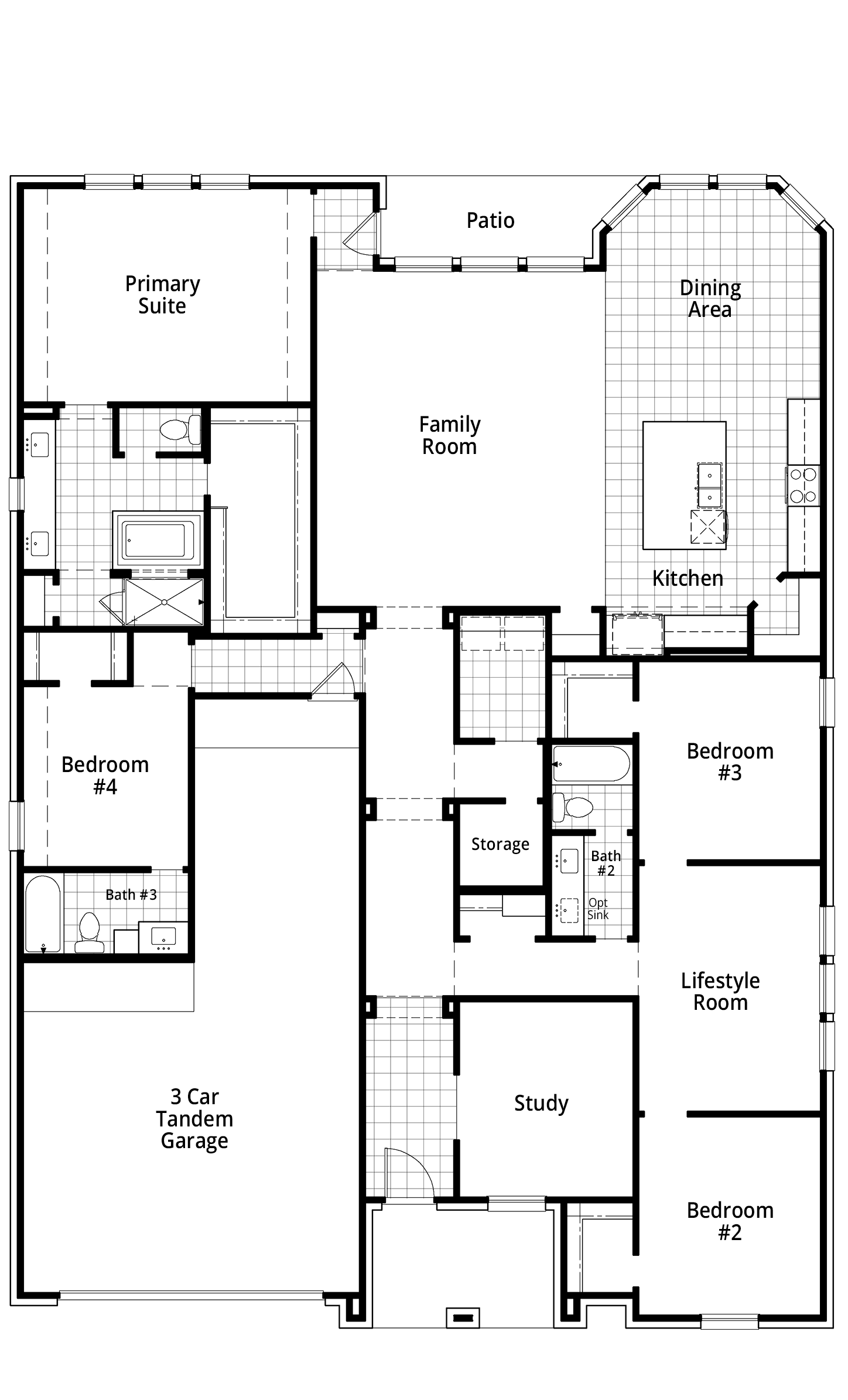 Fleetwood floor plan drawing