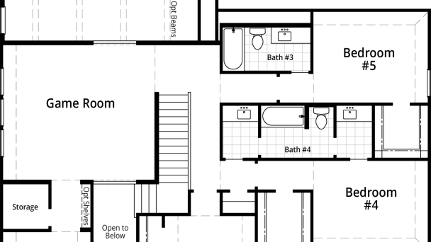 Upstairs Floor Plan