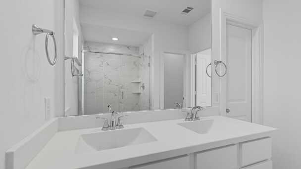 Representative Primary Bathroom - some options shown <span data-tooltip tabindex=