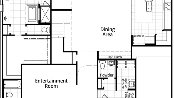 Downstairs Floor Plan