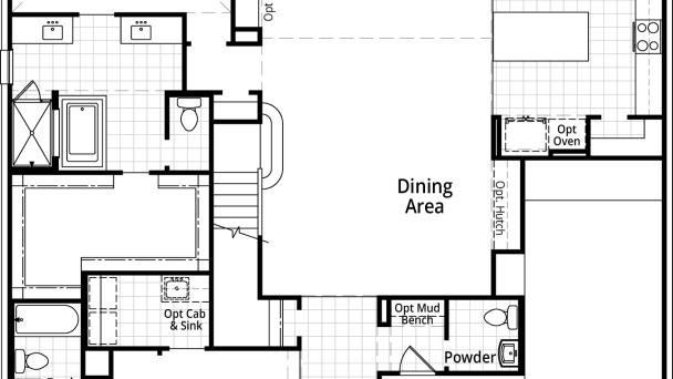 Downstairs Floor Plan