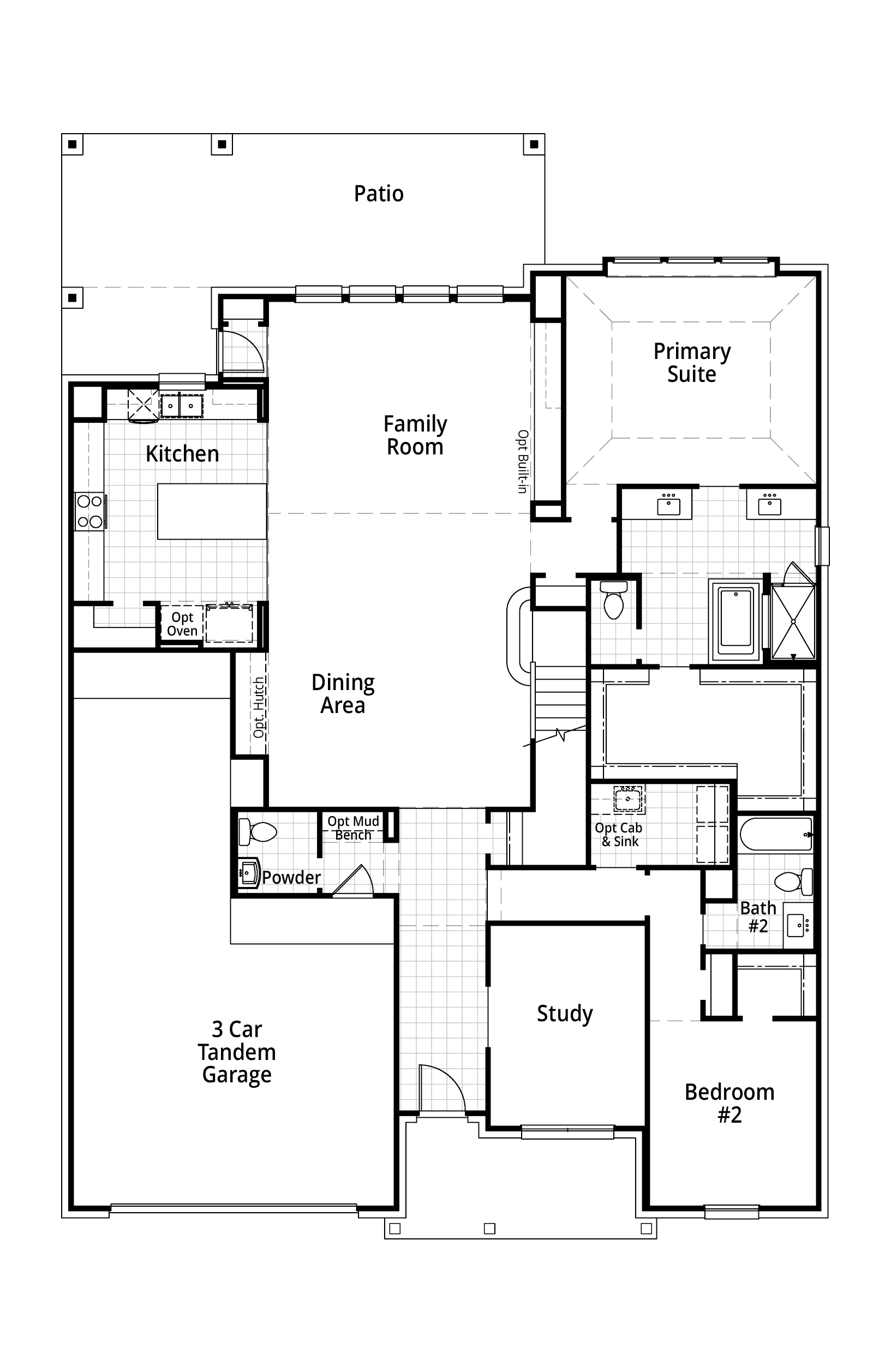 Millbeck floor plan drawing
