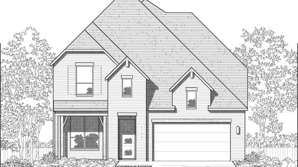 Representative Elevation - some options shown <span data-tooltip tabindex=