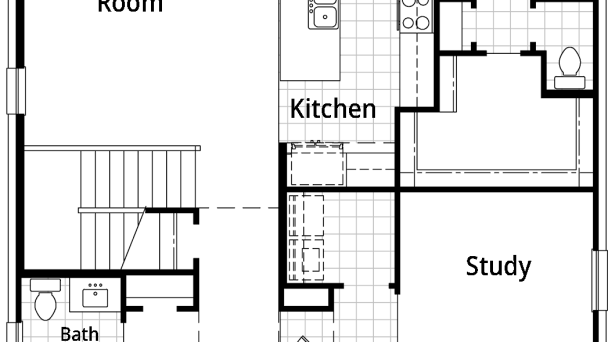 Downstairs Floor Plan