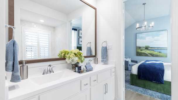 Representative Primary Bathroom - some options shown <span data-tooltip tabindex=