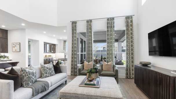 Representative Family Room - some options shown <span data-tooltip tabindex=