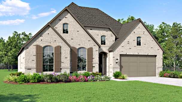 Representative Elevation - some options shown <span data-tooltip tabindex=