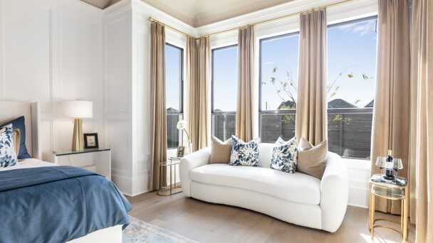 Representative Primary Bedroom - some options shown <span data-tooltip tabindex=