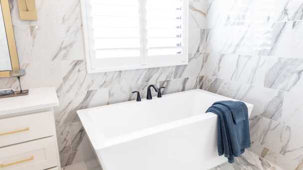 Representative Primary Bathroom - some options shown <span data-tooltip tabindex=