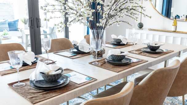 Representative Dining Room - some options shown <span data-tooltip tabindex=