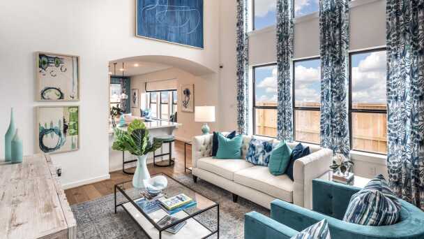 Representative Family Room - some options shown <span data-tooltip tabindex=